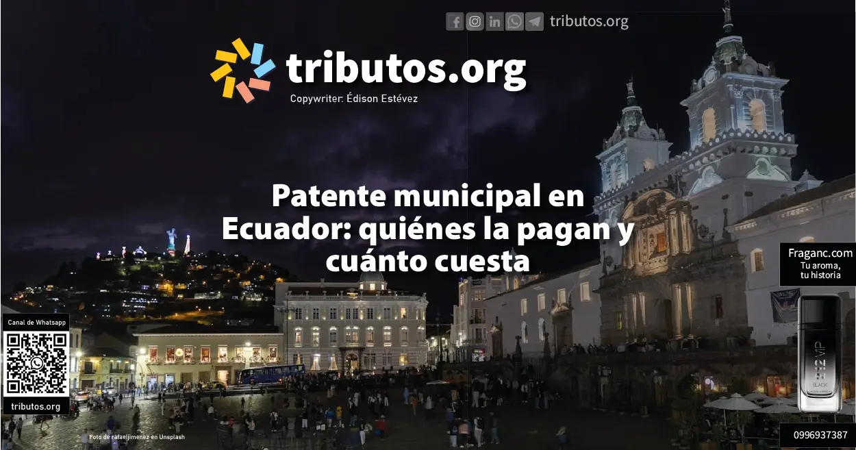 Patente municipal en Ecuador